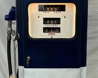 Tokheim Model 300 Gas Pump with Pure Oil Branding