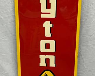 Dayton Thorobred Tires 18″ x 54″ Embossed Self-Framed Vertical Sign