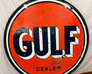 DSP 5 1/2FT. GULF DEALER SIGN