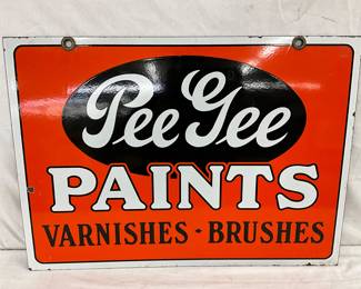 PORC. PEE GEE PAINTS SIGN