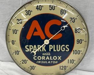 12-Inch AC Spark Plug Thermometer with Glass Front