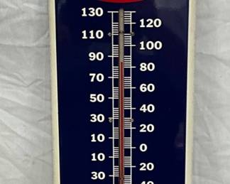 Mail Pouch Tobacco Metal Thermometer, 8 x 39 Inches