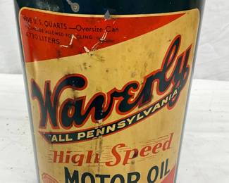 Waverly High-Speed Motor Oil 5-Quart Can