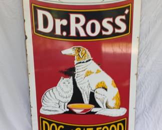 PORC. DR. ROSS DOG & CAT FOOD SIGN