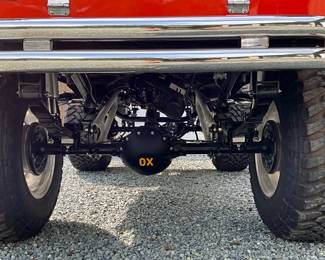 Rear-end Components/suspension are high performance