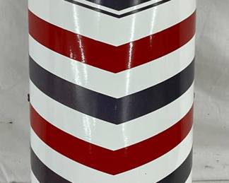 10 x 24-Inch Porcelain Barber Shop Sign with ‘Look Better, Feel Better’ Design