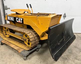 Functional Mini Cat Bulldozer with 18 HP Tecumseh Engine