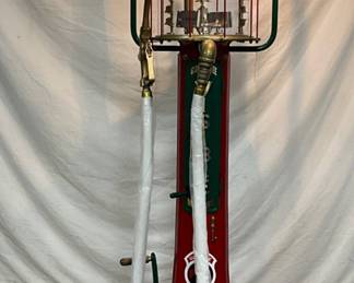 Restored Fry Mae West 10-Gallon Model 117 Visible Gas Pump with Texaco Globe