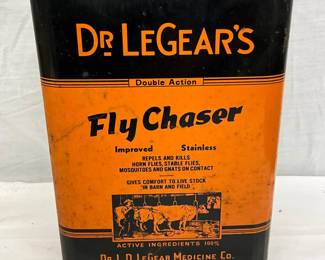 1G. DR. LEGEAR'S FLY CHASER CAN