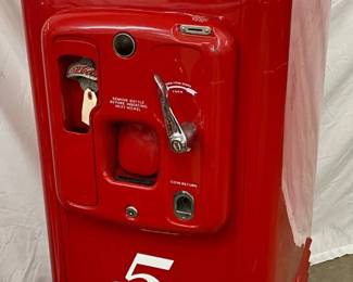 Restored Jacobs JAC-26 Coca-Cola 5 cent Vending Machine