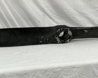 74-Inch Early Aluminum Airplane Propeller