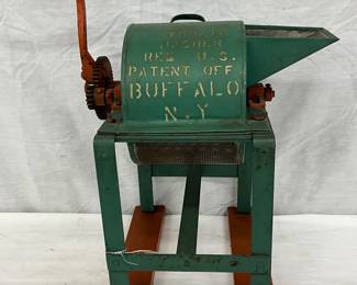Carlino Tomato Masher, Buffalo, New York, 14″ x 15″, Hand-Crank Design