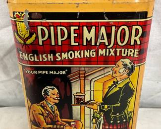 Pipe Major English Smoking Mixture Tin by Brown & Williamson Tobacco Corporation