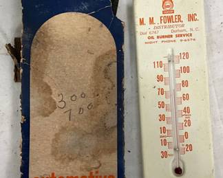 M.M. FOWLER INC. THERM. MEASURES 2 1/2 X 8