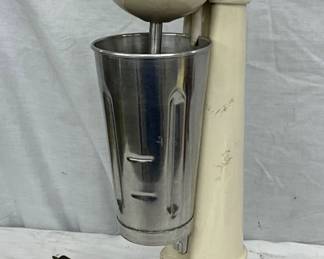 Helmco-Lacy Porcelain and Metal Milkshake Mixer, 6” x 20”
