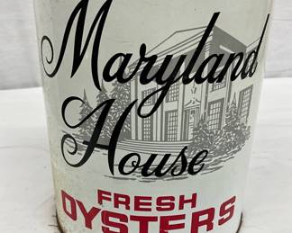 Maryland House Fresh Oysters 1-Gallon Tin Can