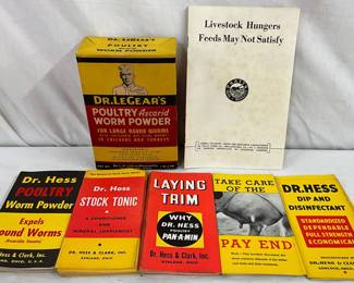 Dr. Hess & Dr. LeGear’s Poultry Advertising Items