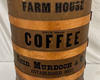 22X34 Farmhouse Coffee Barrel by Reid, Murdoch & Co., Established 1853