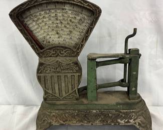 National Store Specialty Mechanical Scale, Cast Iron and Metal, 9 1/2×10″