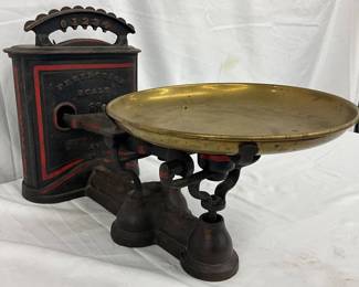 No. 2 Perfection Scale with 18×11 Brass Tray
