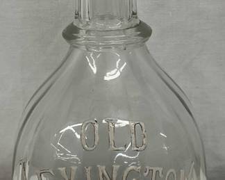 Early 1900s Old Lexington Club Glass Whiskey Decanter