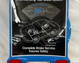 Raybestos Brake Dealership Display, 22 x 28 Inches