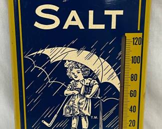 Morton Salt Metal Thermometer, 6×16 Inches