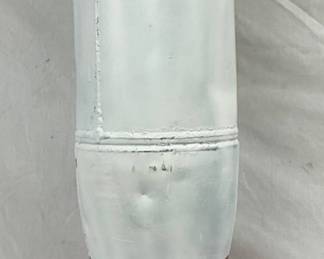 42-Inch Painted Metal Yard Art Missile