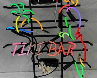 21″ x 25″ Tiki Bar Neon Sign With Six Colors