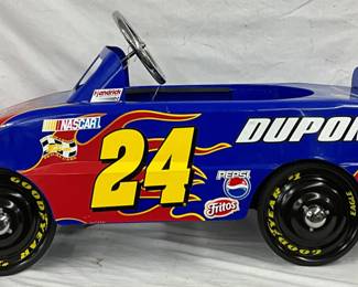 40” Jeff Gordon Dupont Pedal Car with NASCAR Graphics