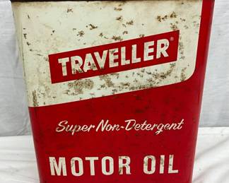 Traveller 2-Gallon Super Non-Detergent Motor Oil Can