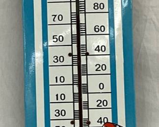 8 x 39-Inch Hires Root Beer Porcelain Thermometer