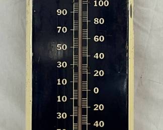 Mail Pouch Tobacco Advertising Thermometer, 8 x 39 Inches