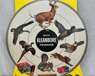 New Old Stock Remington Easel-Back Advertising Sign, 20 1/2” x 27 1/2”