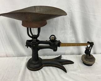 KS 6990 Mechanical Scale for CO2 Cartridges with Brass Beam and Metal Pan