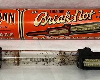Edelmann & Co. High-Grade Break-Not Battery Tester No. 404A with Original Tube