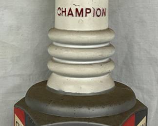 Plastic Champion Spark Plug Display, 7.5 x 22