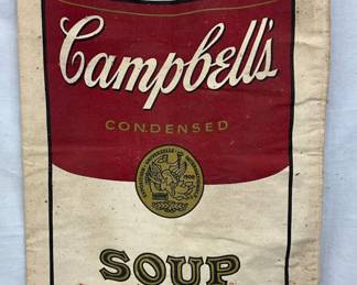 Campbell’s Soup Canvas Sack, 17 x 28
