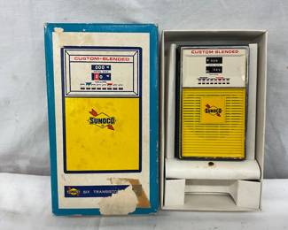 Sunoco Transistor Radio with Original Box