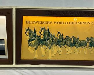 52×16.5 Budweiser Light-Up Sign