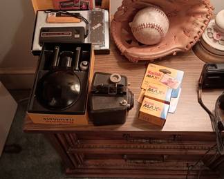 Vintage camera equipment 