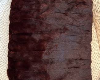 Vintage Mink Muff to keep your hands warm!