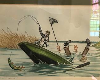 French framed Prints....Fabulous Subject!