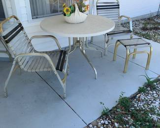 Vintage patio furniture