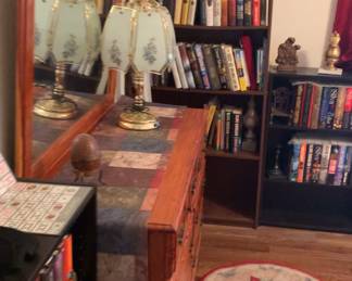 Books and decor