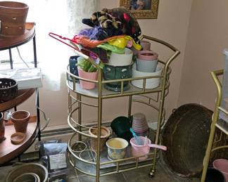 One of a few tea carts