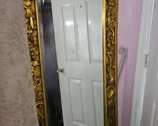 Tall hallway mirror