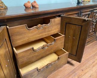 Inside Drexel Credenza