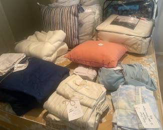 Pillows, Sheet Sets, Duvet, 
