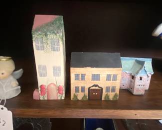 wooden houses